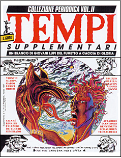 Tempi Supplementari, collezione volume 2. Rivista di fumetti, originale 1986, ideata e prodotta da Frigidaire
