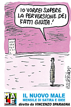 IL NUOVO MALE n.13, vignetta di Fabrizio Fabbri