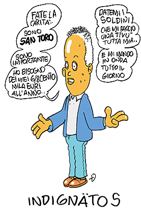 IL Nuovo MALE, vignetta di Ugo Delucchi